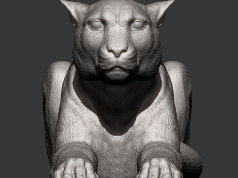 Cheetah 3D-printmodel