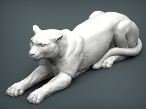 Cheetah 3D-printmodel