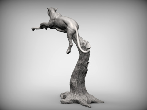 Cheetah 3D 打印模型