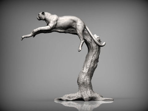 Cheetah 3D 打印模型