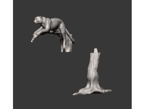 Cheetah 3D 打印模型