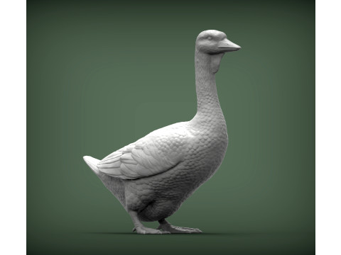 Goose 3D 打印模型