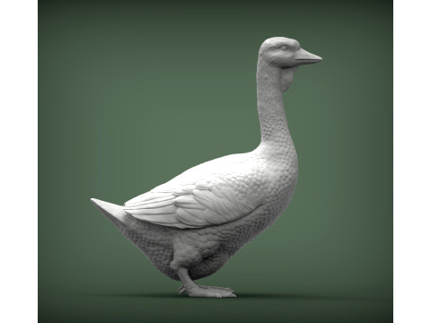 Goose 3D 打印模型