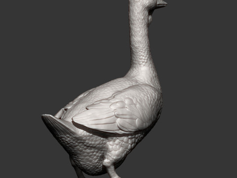 Goose 3D 打印模型