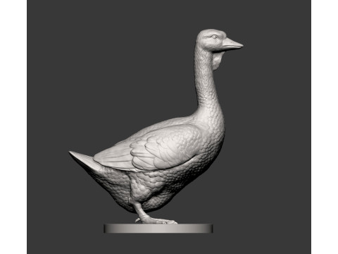 Goose 3D 打印模型