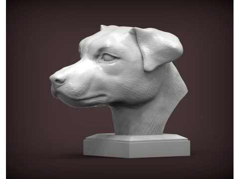Jack Russell Terrier Modello di stampa 3D