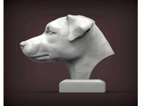 Jack Russell Terrier 3D 打印模型
