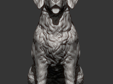 Golden retriever Model do druku 3D