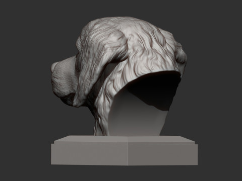 Golden retriever 3D 프린트 모델