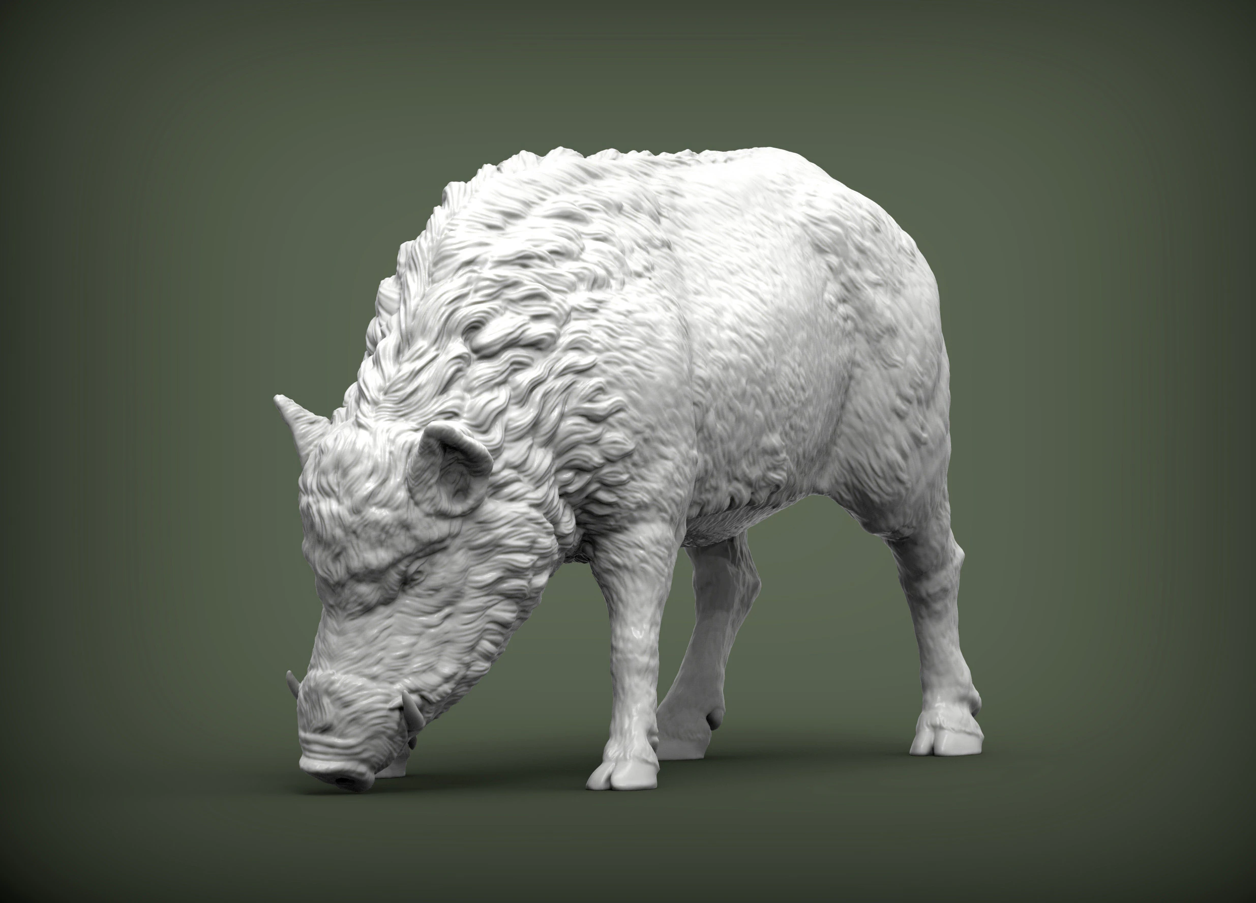 Boar 3D print model wild 3D Print Model .c4d .max .obj .3ds .fbx .stl .blend