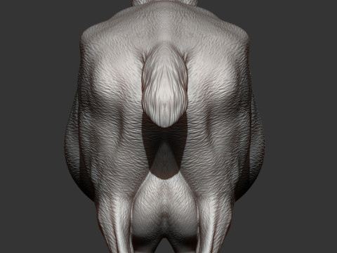 Goat 3D 프린트 모델