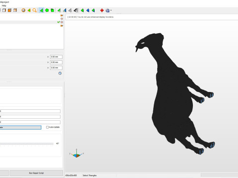 Goat 3D 프린트 모델