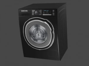 máquina de lavar roupa Samsung Modelo 3D