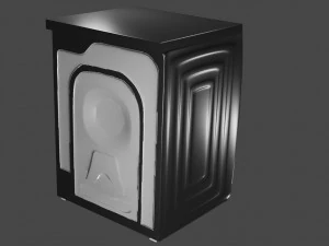 washing machine samsung 3D Model