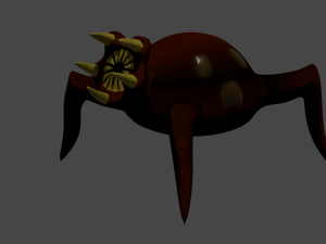 spider monster Modelo 3D