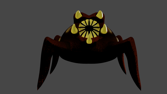 spider monster Modelo 3D .c4d .max .obj .3ds .fbx .stl .blend 