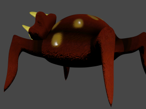 spider monster Modelo 3D