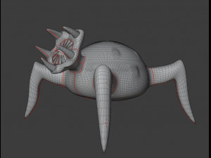 spider monster Modelo 3D