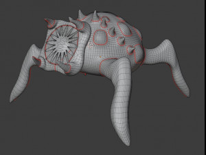 spider monster 2 3D Model