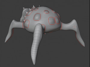 spider monster 2 3D Model
