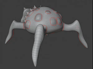 spider monster 2 3D Model