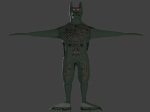swamp wolf 3D Model