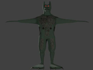 lupo di palude Modello 3D