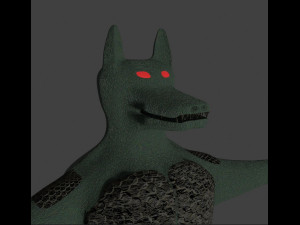 swamp wolf 3D Model
