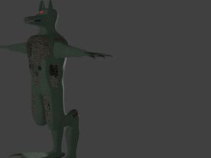 swamp wolf 3D Model