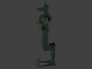 swamp wolf 3D Model