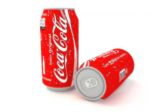 latas gaseosas 3D Model