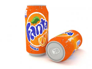 latas gaseosas 3D Model