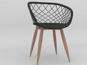 silla sidera 3d max y v-ray 3D Model