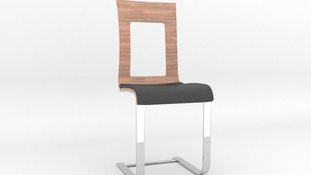 modern dining chair Modèle 3D .c4d .max .obj .3ds .fbx .stl .blend 