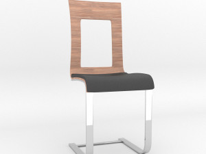 modern dining chair 3D-Modell