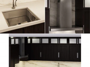 रसोईघर 3D मॉडल