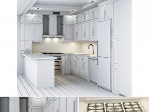 kitchen Model 3D