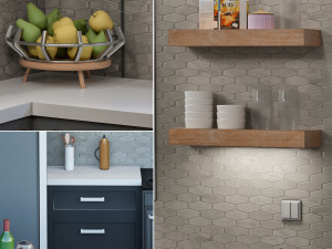 kitchenset 3D Model