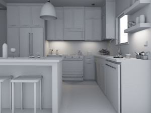 kitchenset 3D Model