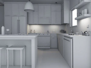 kitchenset 3D Model