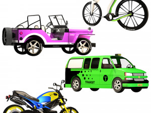 cars 3D 모델