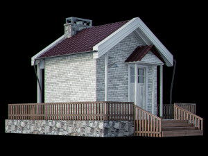 cottage 3D 模型