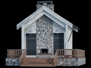 cottage 3D 模型