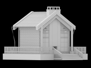 cottage 3D 模型