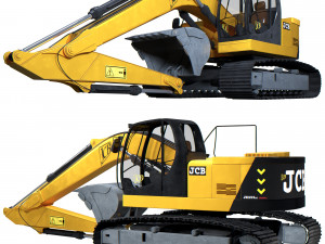 jcbexcavator 3D-Modell