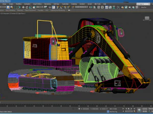 jcbexcavator 3D Model