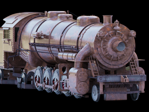 locomotive 3Dモデル