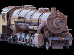 locomotive 3D Model