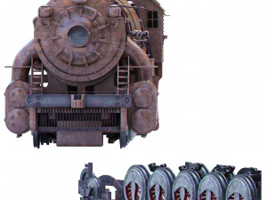 locomotive 3D Model