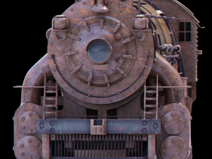 locomotive 3Dモデル
